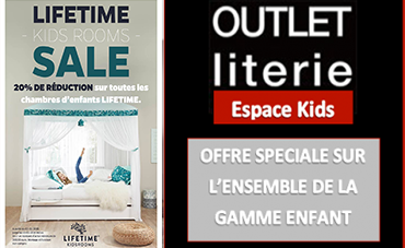 Promotions LIFE TIME Chambre d’enfants