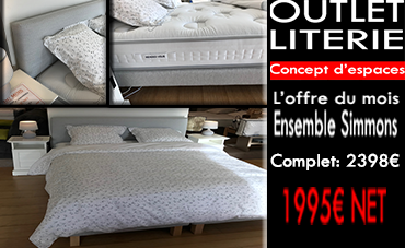 Offre du mois de Janvier : Ensemble Simmons